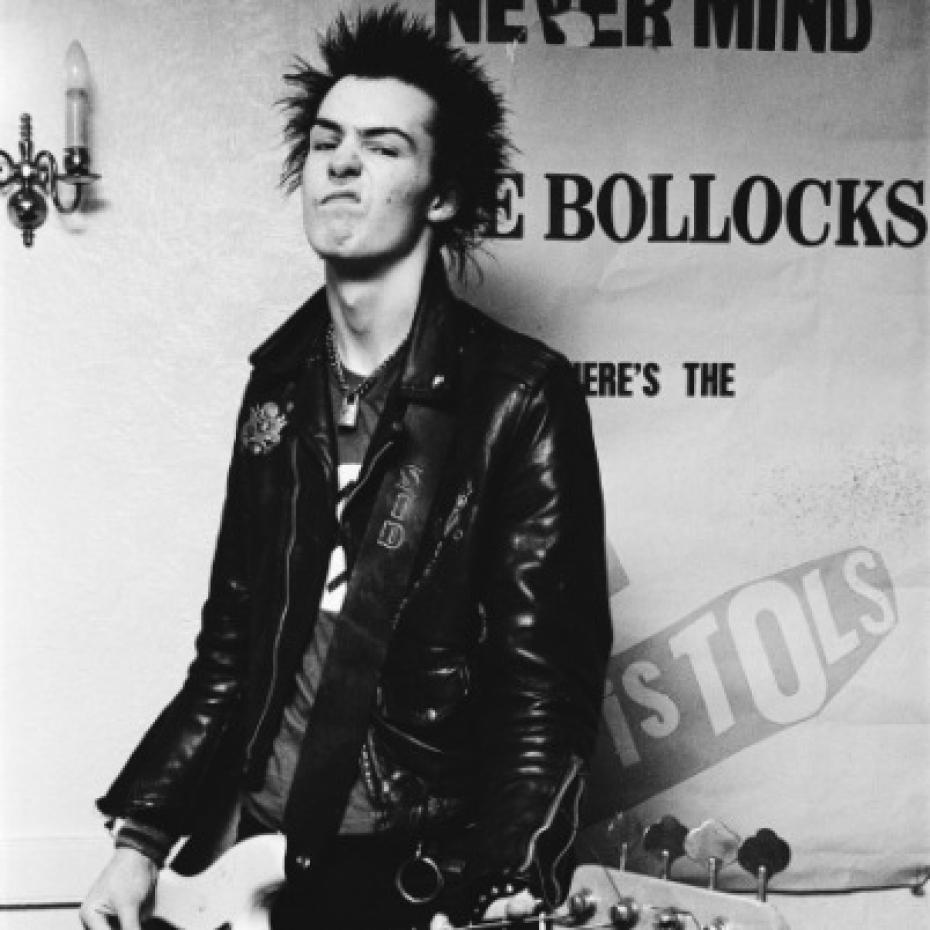 Sid Vicious, lead du groupe punk The Sex PIstols (image du site:mediathequemargueriteduras)